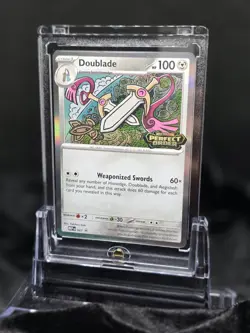 Pokemon TCG Doublade Mega Evolution Perfect Order Stamped Promo - Image 1