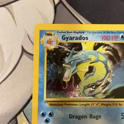 Gyarados - 6/102 Base Set Holo Rare - WOTC Wizards Pokemon TCG 1999 - LP+ - Image 4