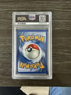 1999 POKEMON GAME 1ST EDITION #8 MACHAMP-HOLO PSA 9 - Image 2