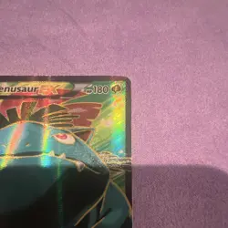 Venusaur EX 141/146 XY Ultra Rare Holo Full Art 2014 EN HP180 - Image 5