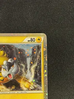 2010 Raikou - HGSS19 Promo Holo LP HGSS Promos Pokemon - PERFECT FART SWIRL - Image 3