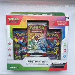 Pokemon TCG First Partner Illustration Collection Series 1 Box Brand New Sealed - Image 1