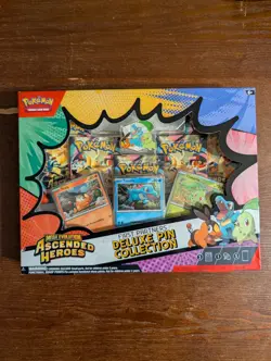 Pokemon TCG Mega Evolution Ascended Heroes First Partners Deluxe Pin Collection! - Image 1