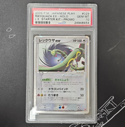Pokemon 2005 Rayquaza ex Japanese Holo Promo Play 029/PLAY PSA 10 Gem Starter - Image 1