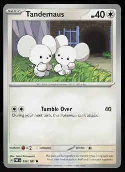Tandemaus 154/182 Common Paradox Rift Pokemon NM - Image 1