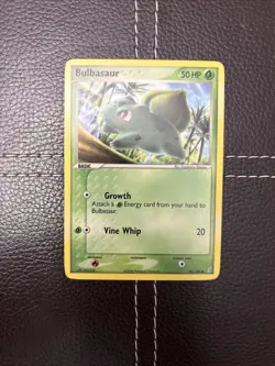 Pokemon TCG - Bulbasaur - 46/100 - EX Crystal Guardians - LP Common (2006) - Image 1