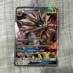 Pokemon TCG Solgaleo GX SM104 Sun & Moon Promos Promo Holo Eng HP250 - Image 1
