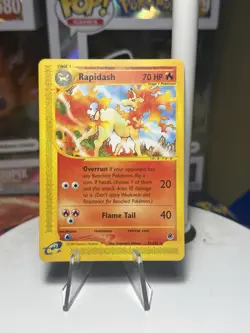 Rapidash 62/165 Expedition Base E-reader Non-Holo Rare - LP/NM - Image 1