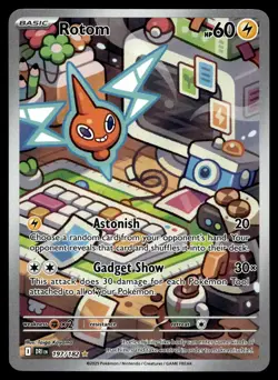 POKEMON ROTOM DESTINED RIVALS 197/182 ILLUSTRATION RARE NM/M - Image 1