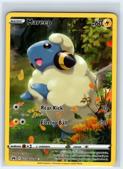 Mareep GG34/GG70 Holo Crown Zenith Galarian Gallery Pokemon NM - Image 1