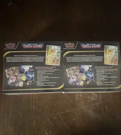 Pokemon TCG Pokemon Center Chaos Rising ETB Factory Sealed Lot Of 2 - Image 2