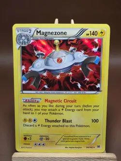HP Pokemon TCG BREAKthrough Holo Magnezone 54/162 - Image 1