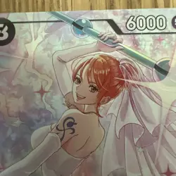 Nami OP15-086 SR Alt Art AA Wedding Dress OP15 Japanese One Piece NM/M - Image 4