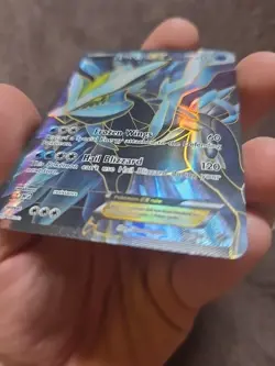 Pokemon Kyurem EX Full Art Ultra Rare Holo 180 MP 96/99 Next Destinies TCG Card - Image 3