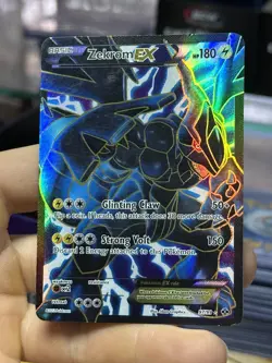 #2 Zekrom EX 97/99 Next Destinies 2012 Full Art Holo Rare Pokemon Card TCG - Image 4
