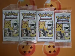 SEALED 25th Anniversary Pokemon Cereal 3-Card Booster Pack! x4 - Image 1