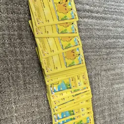 Pokemon TCG Pikachu Card Lot Basic Regular English 2014 #025 Lightning - Image 1