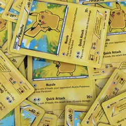Pokemon TCG Pikachu Card Lot Basic Regular English 2014 #025 Lightning - Image 3