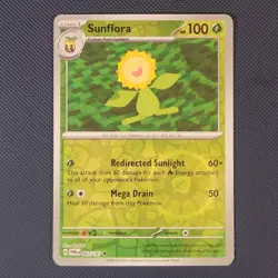 Sunflora 007/167 - Twilight Masquerade - Uncommon Reverse Holo Pokemon Card - NM - Image 1