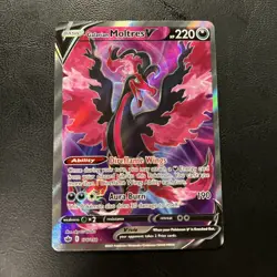 Pokemon Galarian Moltres v TCG Full Art Holo Card Chilling Reign 176/198 - Image 1