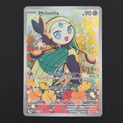 Pokemon TCG Card Meloetta MEP 026 Diancie Battle Deck Black Star Promo - NM - Image 1