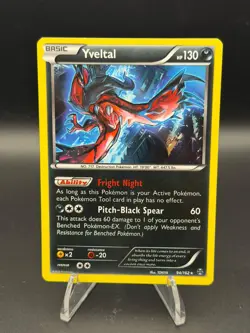 Yveltal 94/162 Holo Rare BREAKthrough Pokemon Holo Near Mint - Image 1