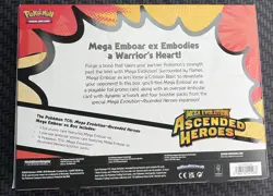 Pokemon TCG Mega Emboar ex Box Ascended Heroes – Sealed New Fast Dispatch - Image 2