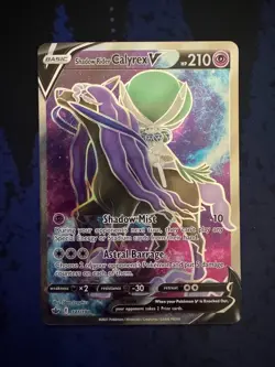 Pokemon tcg Chilling Reign Shadow Rider Calyrex V (Full Art) 171/198 NM - Image 1