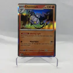 Chandelure 38/167 Twilight Masquerade Rare Holo Pokemon TCG - Image 1