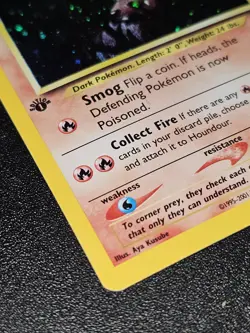 Houndour 5/75 First Edition Holo, 2001 Pokemon TCG - Image 5