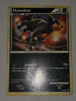 Houndour 54/90, Regular LP, Undaunted Pokemon TCG - Image 1