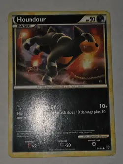 Houndour 54/90, Regular LP, Undaunted Pokemon TCG - Image 2