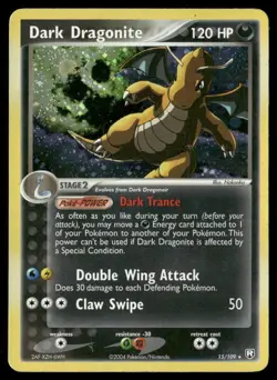 Dark Dragonite (EX Team Rocket Returns) 15/109 Holo Deck Exclusives Pokemon MP - Image 1