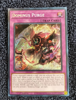 Yugioh! Dominus Purge - INFO-EN078 - Secret Rare - 1st Edition Near Mint, Englis - Image 1