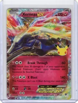 Pokemon TCG Xerneas EX 97/146 SWSH Celebrations 25th Ultra Rare NM/M - Image 1
