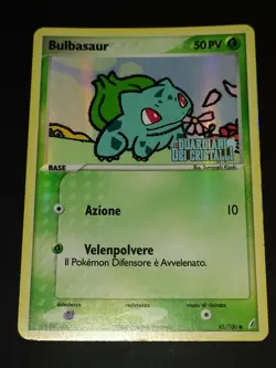 BULBASAUR – HOLO – 45/100 – GUARDIANI DEI CRISTALLI – STAMPED – ITA – POKEMON - Image 1