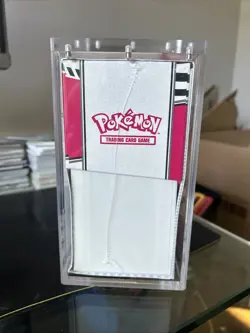 White Flare Pokemon Center ETB Elite Trainer Box SEALED NEW with Acrylic Case - Image 3