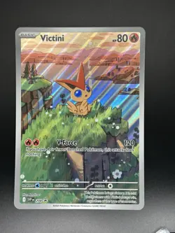 Pokemon Victini SVP 208 JUMBO Card Black Bolt White Flare PROMO 2025 - Image 1