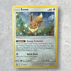 The Pokemon Company Eevee 101A/149 Alternate Art Promo Holo English 60HP - Image 1