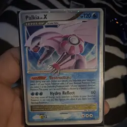 Pokemon TCG Palkia LV.X DP18 Diamond and Pearl Holo Promo Level Up 120 HP - Image 1