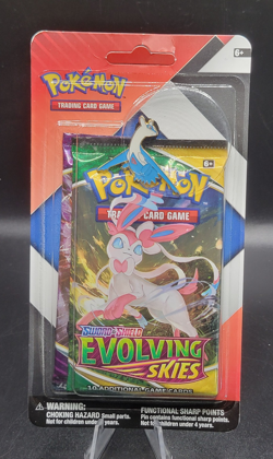 Pokemon Evolving Skies & Chilling Reign 2 Booster Pack Blister Latios Pin Sealed - Image 1