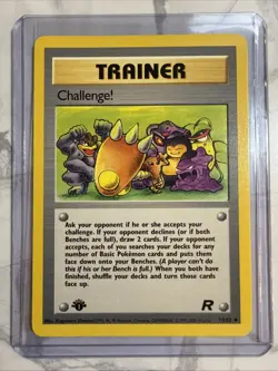 Challenge! - 1st Edition - 74/82 Team Rocket - Pokemon TCG - 2000 - Image 1