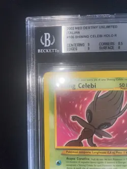 Shining Celebi Bgs 8.5 Pokemon 106/105 Neo Destiny Ita - Image 2