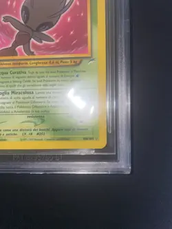 Shining Celebi Bgs 8.5 Pokemon 106/105 Neo Destiny Ita - Image 4