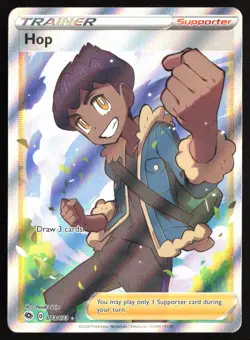 Pokemon TCG - Hop (Full Art) 73/73 Champion's Path Holo Ultra Rare NM - Image 1