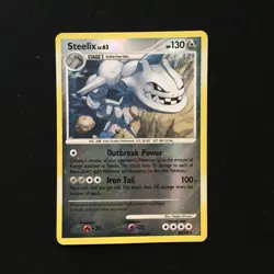 Steelix 28/100 Pokemon Card (Reverse Holo) Moderately Played - Image 1