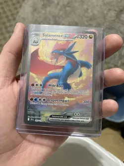 Pokemon TCG Salamence EX Journey Together Special Illustration Rare Card 187/159 - Image 1