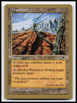 Wasteland World Championship Decks Gold Border Magic The Gathering Card - Image 1
