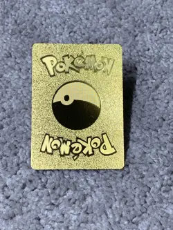 Pokemon Shining Charizard HP100 #107/105 First Edition Gold Foil Fan Art Card - Image 2