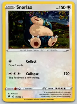 Snorlax - (Cosmos Holo) Promo Miscellaneous Cards & Products 141/192 NM - Image 1